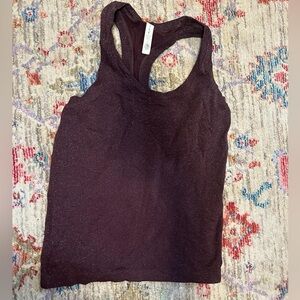 Sparkly Purple Athleta Tank Top